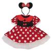 Sukienka z kokardką Myszki Minnie Flavis dla Dziewczynek 3-4 Lata Wielokolorowa Urocza Modna