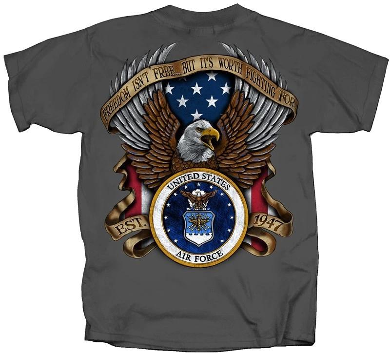 U.S Air Force Freedom Isn t Free Eagle Tee new T shirt XL