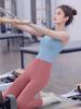 Women's Stunning 2026 Yoga & Pilates Suit: Top & Vest Set for Fitness