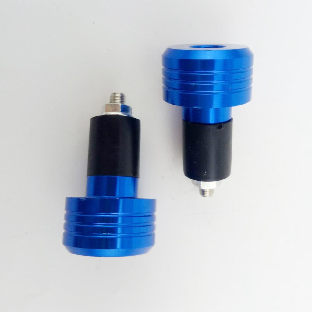 Szmsmy Special Bar End! Grip Bar End for Motorcycles Aluminum Special Bar Ends! Grip Bar End for Motorcycles Aluminum (Blue)