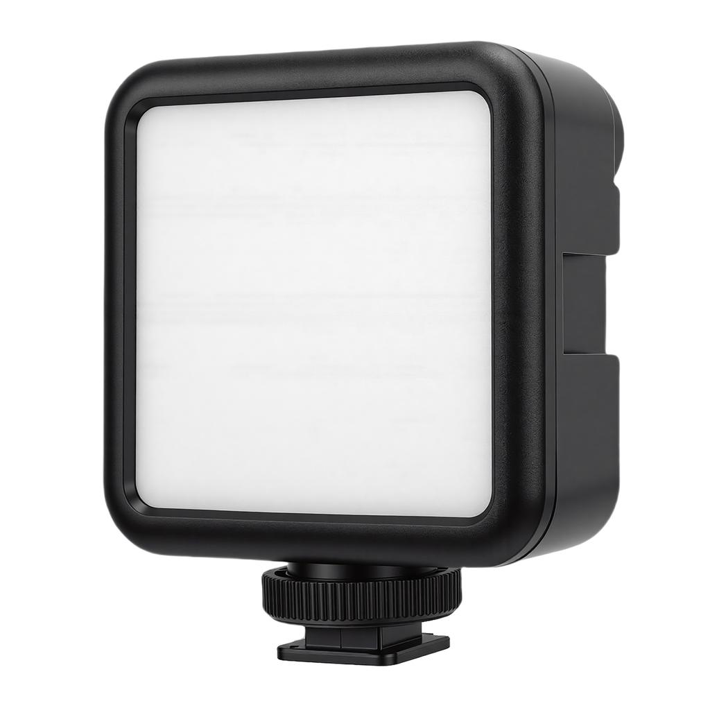 LED Camera Fill Light High Brightness 5600K LED Video Light with 3 Cold Shoe Mounts and Hot Shoe Base for Outdoor