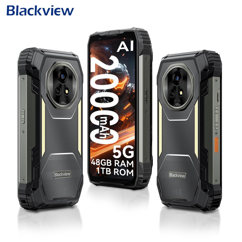 Blackview XPLORE 2 Dimensity 8300 Rugged Phone Android 15  (12GB+24GB) RAM 256GB ROM 6.78 Inch 120Hz Display 20000mAh
