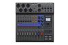 LiveTrak L-8 Podcast Recorder Digital Mixer and Recorder Battery Powered 12-In 4-Out Audio Interface 4 Headphone Outputs Sound Pads Built-In EQ