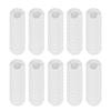 100Pieces Smoky Alarm Protective Covers Featuring Easy Tool Less Installation and Removal Saving Time for Temporary Sites or Maintenance Work
