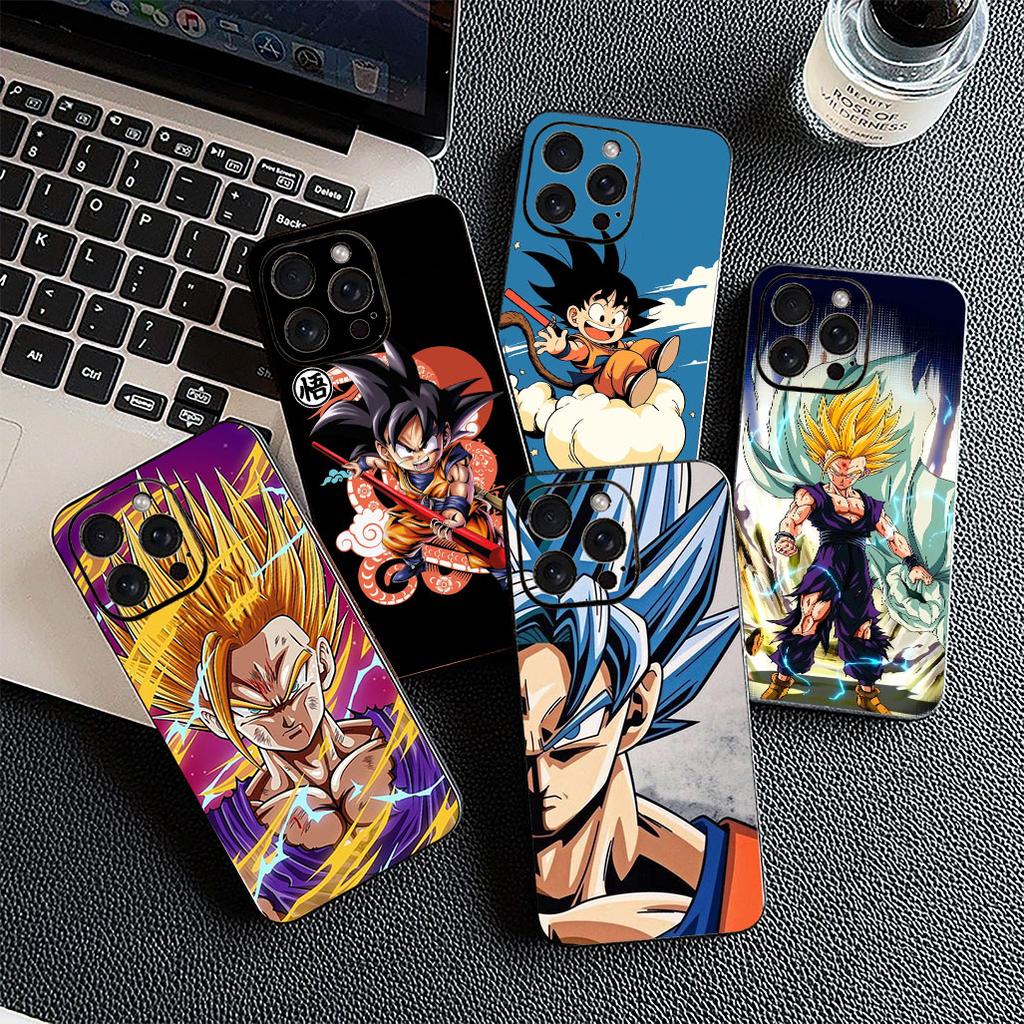 For Apple iPhone 17 Pro XS Max Air 6 7 8 Plus 5 + SE 2022 SE2 16E Phone Cover Case Dragons Gokus Balls Son Gohan DragonBalls