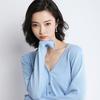 Cardigan da Donna a Bottoni Singoli Lavorati a Maglia Monocolore Maglione Cardigan Primavera Autunno Moda Coreana Maglioni Girocollo Capispalla Lavorati a Maglia