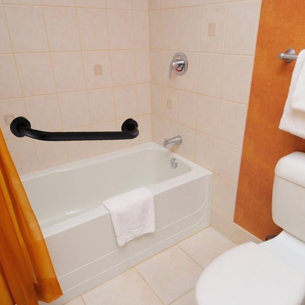 

43cm Stainless Steel Bathroom Armrest Non-Slip Bathtub Handrail Shower Safety Handle for Elderly and Size 1