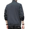 Men's Plus Size Stand-Up Collar Casual Jacket - Spring/Autumn Trend