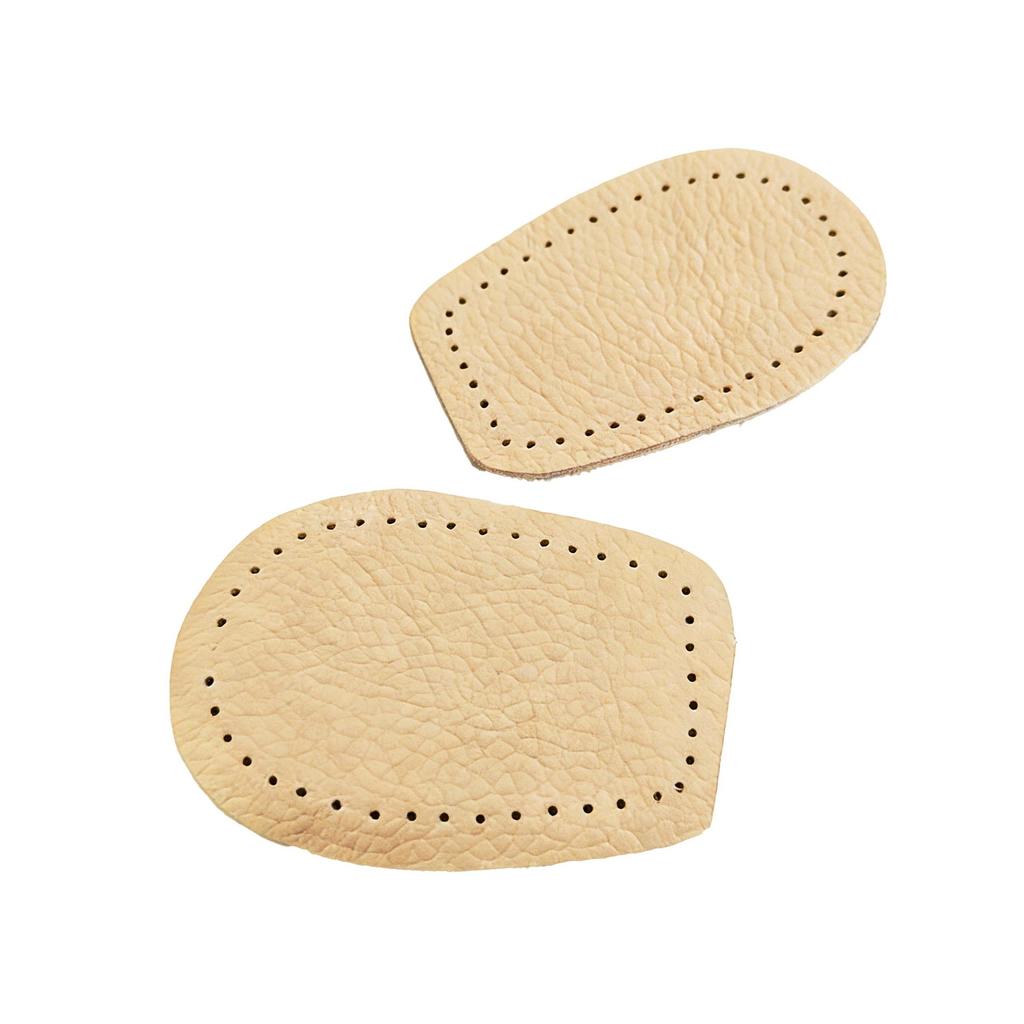 Cowhide Anti-Abrasion Non-Slip Heel Protector - Invisible, Shock-Absorbing, and Comfortable for High Heels.