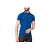 Emporio Armani Solid Color Logo Short Sleeve Polo Shirt Men Tops Blue 3K1FL8-1JTKZ-0921