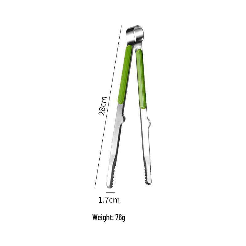 Abdo Stainless Steel Korean BBQ Tongs (Set of 3)