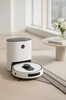Remis à neuf:  Aspirateur robot ROIDMI EVE MAX avec station de vidage automatique, aspiration maximale 5 000 Pa, fonction nettoyage, sac à poussière 3 L