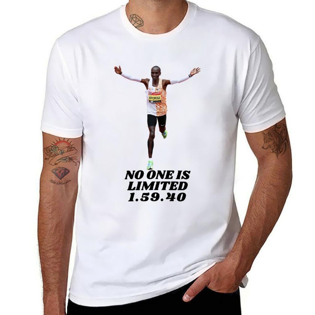 NO ONE IS LIMITED 15940 TShirt Simple Casual Short Sleeve Cotton TShirt