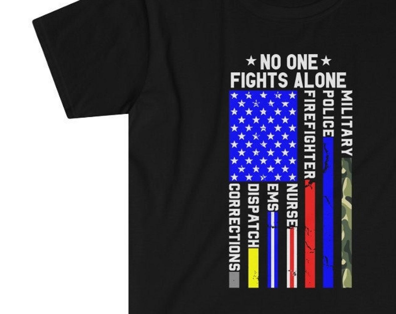 Police Shirt | Firefighter Tshirt | EMS Shirts | Dispatcher T Shirt | Corrections Officer Tshirt | Gift For Police paramedic Fireman Unisex 2XL