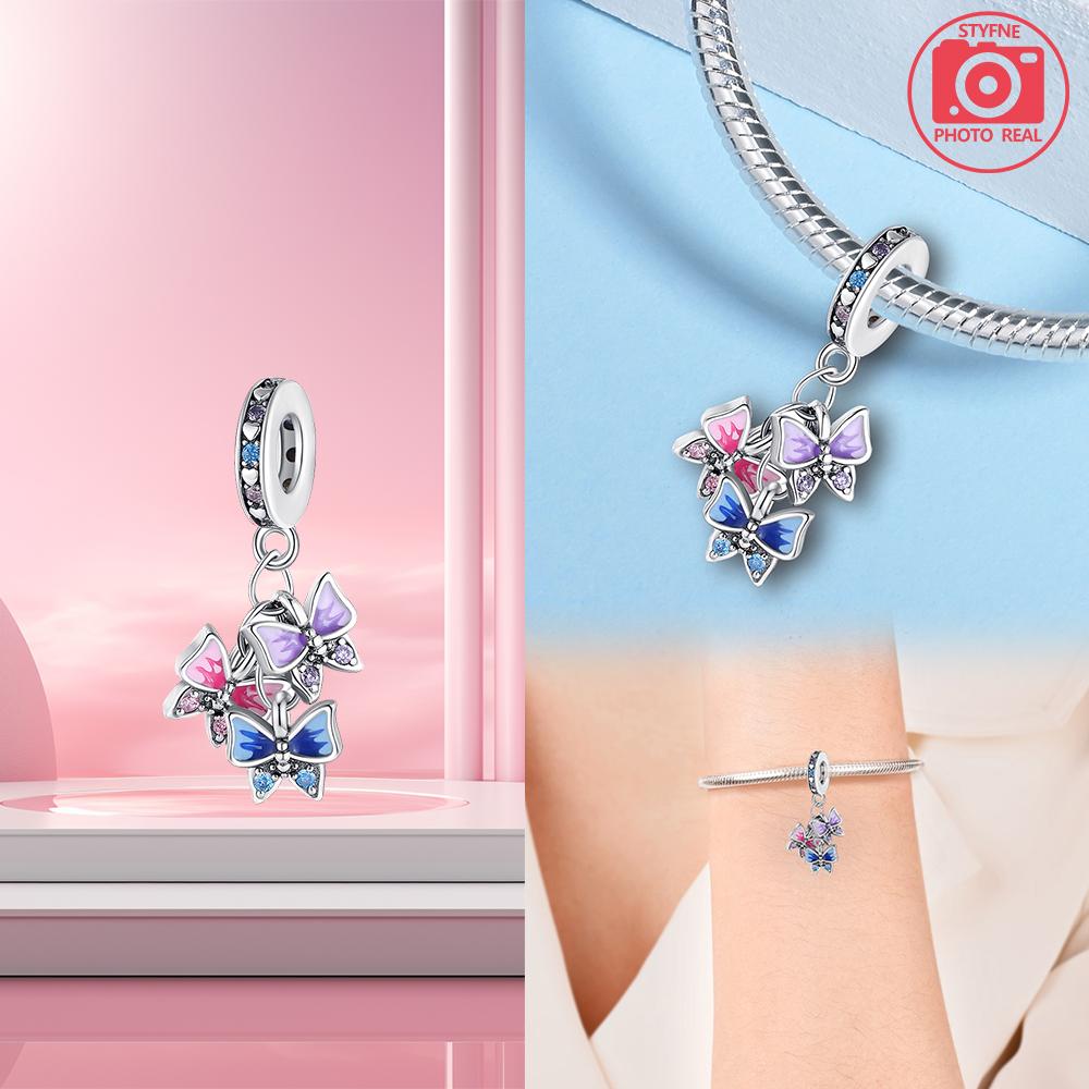 Phantom Butterfly Design Pendant Copper Plated For Charms Copper Plated Original Bracelet Fashion Jewelry For Jewelry Producing