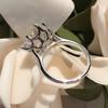 CopperCubic Zirconia Crystal Rings for Women Luxury Trendy Wedding Accessories Fashion Contracted Jewelry