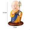 Decorazione Figurine Bobble Head Rossa Alimentata a Energia Solare per Cruscotto Auto Statuetta Carina Rossa