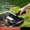 Tragbare Elektrische Grillbürste Hohe Geschwindigkeit Handheld BBQ Reinigungsgerät Edelstahl Wiederaufladbar für Outdoor-Grillen Camping