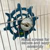 Bite Resistant Parrot Spinner Rattle Toy Colorful Beads Bird Cage Toy  Entertainment