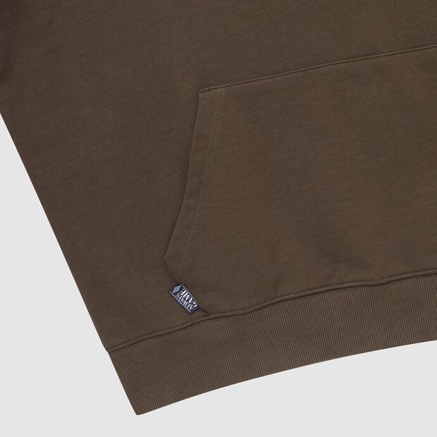 UMBRO Hbl British Casual Check Hoodie Brown (Uq111Chd21) (B Type)