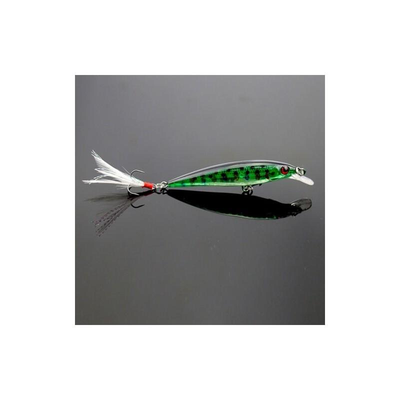 Premium Minnow Fishing Lures With 3d Eyes And Durable Plastic For Bass Fishing
