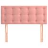 Headboard Pink 90x5x78 88 Cm Velvet