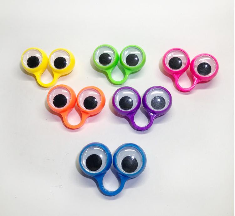 Children's Novel Eye Ring Toy - Creative Finger Activity & Festival Prop