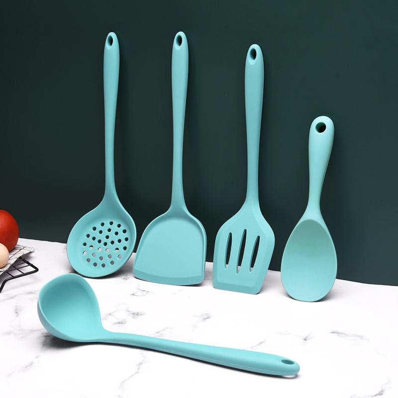 Silicone Kitchenware , Cream Scraper, Spatula, Oil Brush, Size Scraper Set Baking Tool,Non-Integrated Hand
