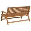 vidaXL Relax Bank Braun 122 x 78 x 73 cm Massivholz Akazie