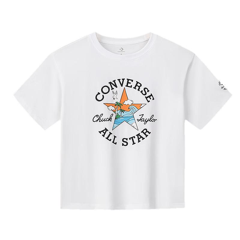 Converse Kids' Star Pattern Short Sleeve T-Shirt