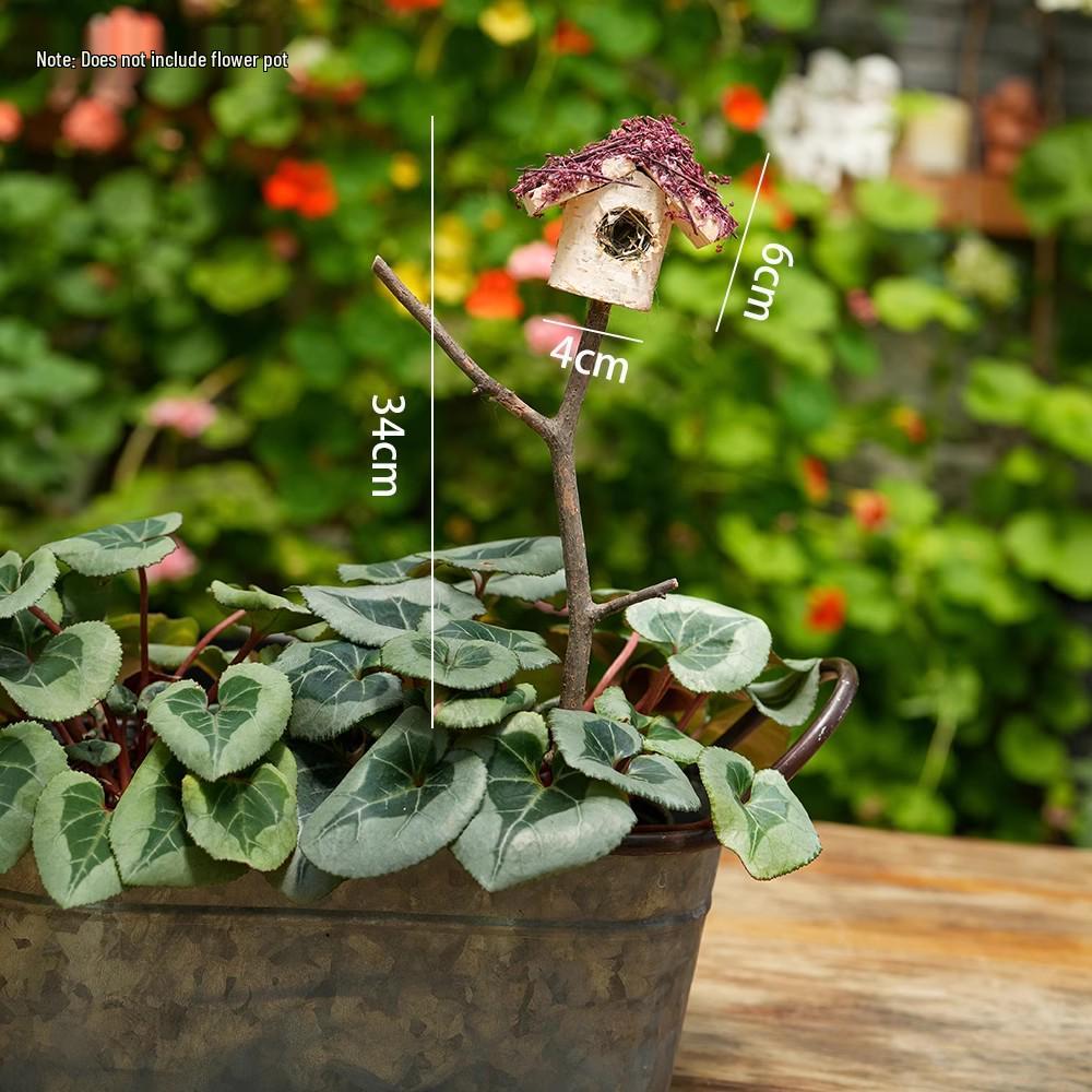 Cartoon-Tier- und Blumenschmuck: Garten- & Hofdekoration