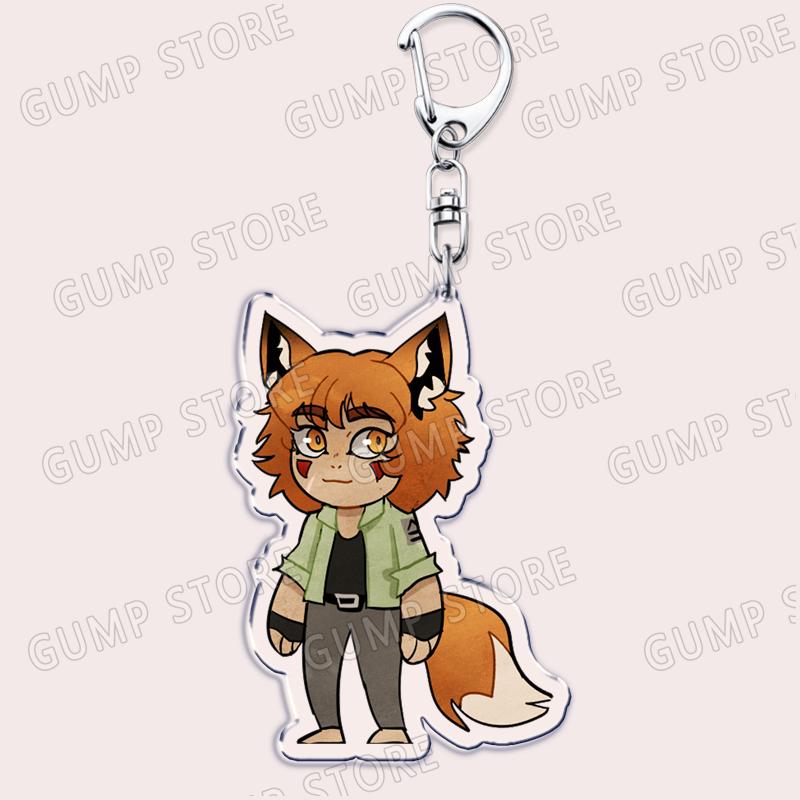 Game YKMET Boyfriend To Death Keychain for Accessories Cute Pet Strade Ren Lawrence Keyring Jewelry Friends Fans Gamers Gifts