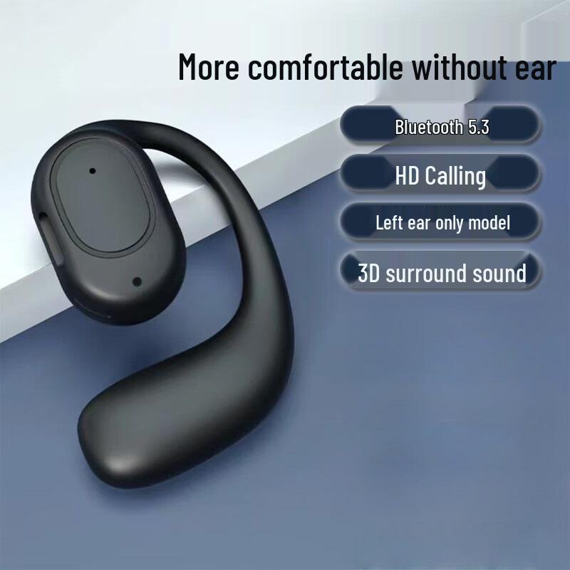 Bluetooth XD3 Offenes Ohr Wireless Headset - Lange Akkulaufzeit, Keine Latenz, Universelle Passform.