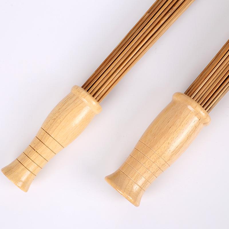 Bamboo Meridian Scraping Stick and Massage Hammer