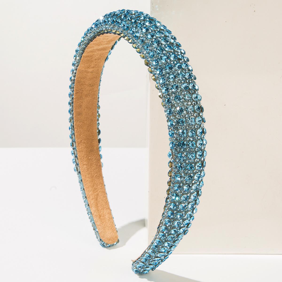 

Женские и женские стразы губка мягкая повязка на голову повязка на голову взрослые аксессуары для волос Jewley