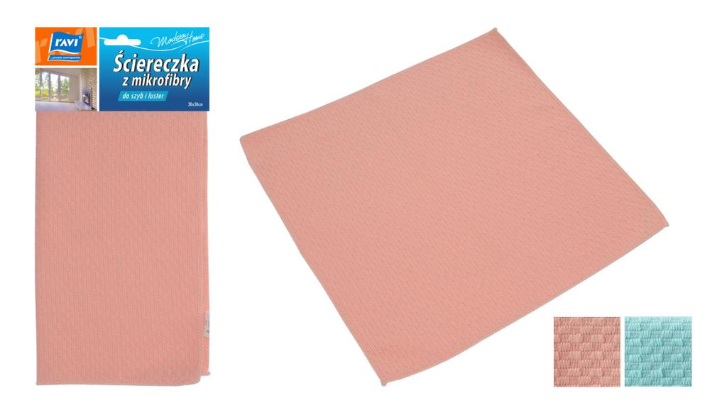 Ravi Microfiber Cloth For Glass And Mirrors 1 Pc
