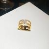 Korean Sweet and Cool Wind Zircon Star Opening Ring Niche High-end Index Finger Ring Light Luxury Personality Temperament Ring Woman