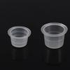 100Pcs/Set Tattoo Ink Cap Cup Pot Medium Large Plastic Microblading Pigment Accessories Holder