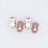 Surgical Steel Bear Kuma Pendant Accessory Supplies