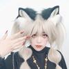 Handgefertigtes Kunstfell Katzenohren Stirnband Animie Kopfschmuck für Damen und Teenager Cosplay Kostüm Party Verkleidungs Accessoires