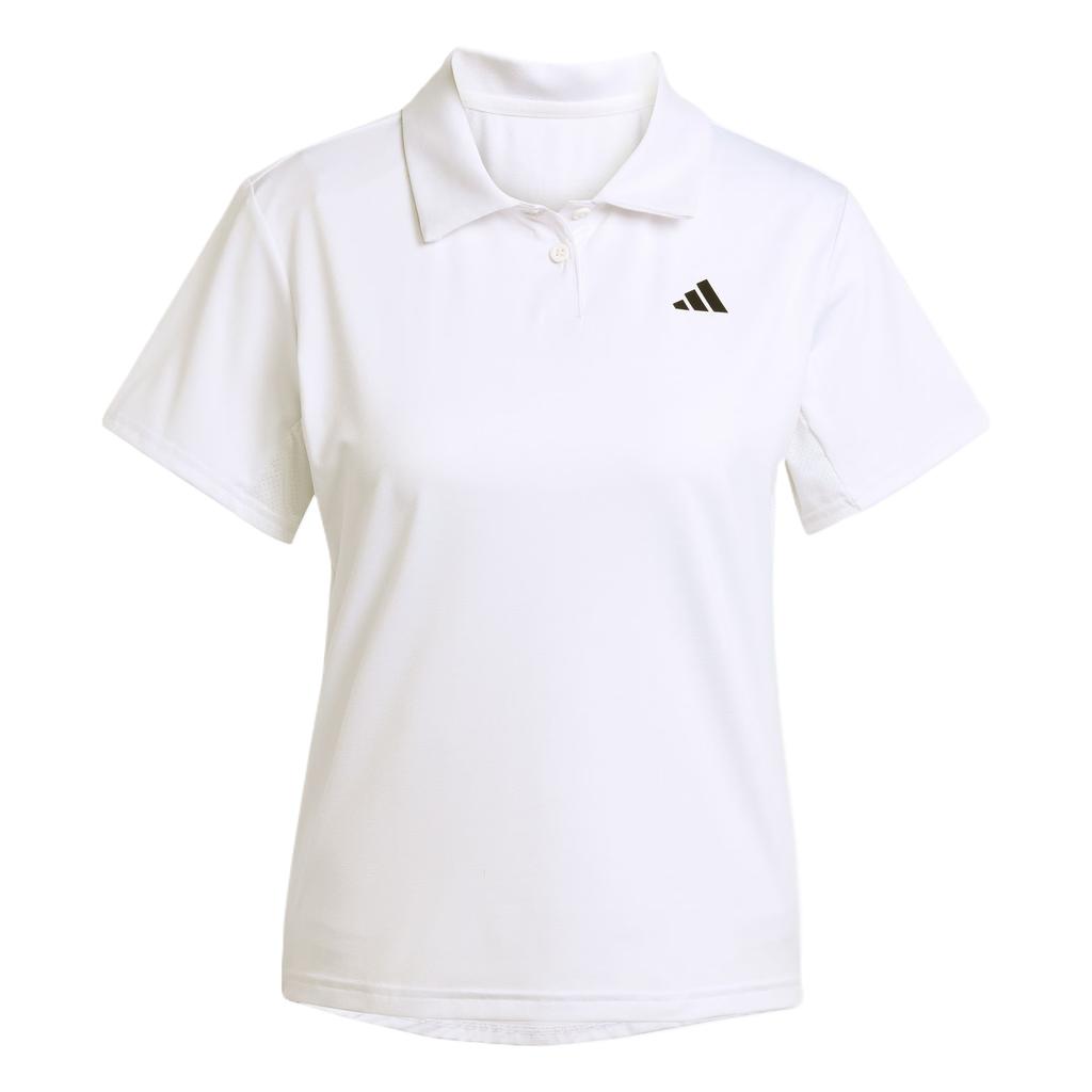 Adidas Tennis Climacool Club Series Comfortable Fashionable Versatile Casual Short Sleeve Polo Shirt Women Polo Shirts White JZ4925