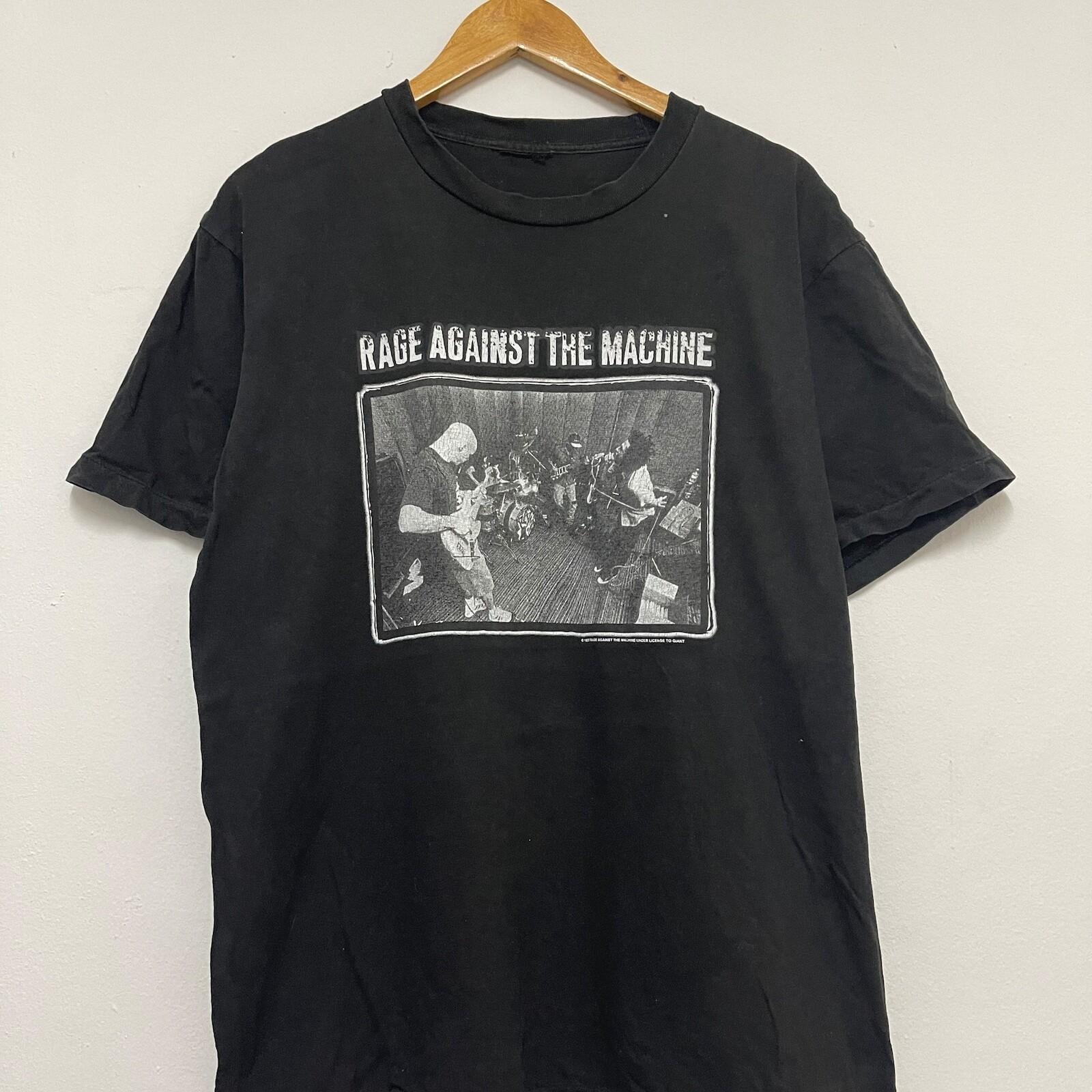 Vintage 90s RATM 1996 Band T-Shirt / Alternative Rock / Tour / Rare / Black / L XXXL