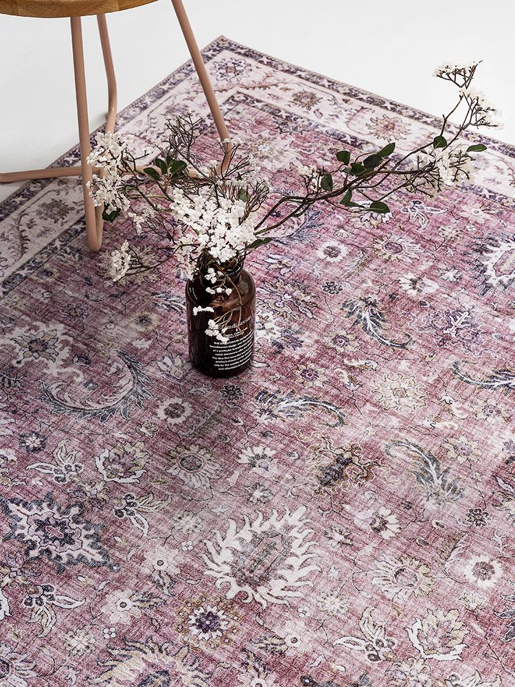 Bohemian Style Living Room Sofa Coffee Table Blanket Bedroom Bed Full of Large Carpet Can Be Washed