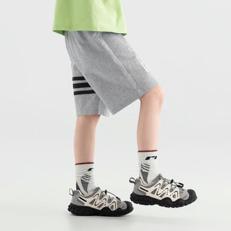 Boys' American College Style Cotton Athletic Shorts
