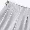 2026 Spring/Summer Women's High-Quality Cropped Trousers: Fashionable Drape Suit, Thin & Casual
