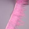 10Meters Hackle Feather Trim Rooster Neck Feather Ribbon Pheasant Feathers Fringe for Crafts Accessories Sewing Decoration