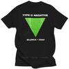 Adult Tee Tops Teenager Cotton Tee-shirt Funny T Shirt Men Novelty Tshirt Type O Negative Silence T-shirt Brand Men T-shirts