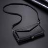 Wallet Case For Samsung Galaxy A17 A37 A57 A06 A16 A26 A36 A56 A15 A35 A55 A14 A34 A54 A13 A33 A53 A52 A72 Lanyard Leather Cover