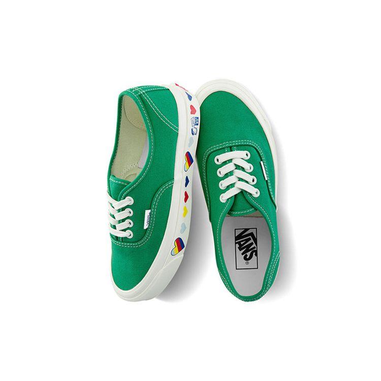 Vans Authentic 44 DX Anaheim Factory - Scene BG Unisex Sneakers Green Og-Emerald VN0A54F241I