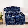 Princess 50th Birthday Celebration Blanket Soft Warm Cozy Suitable for Chair Seaside Livingroom for All Occasions Stylish Decor